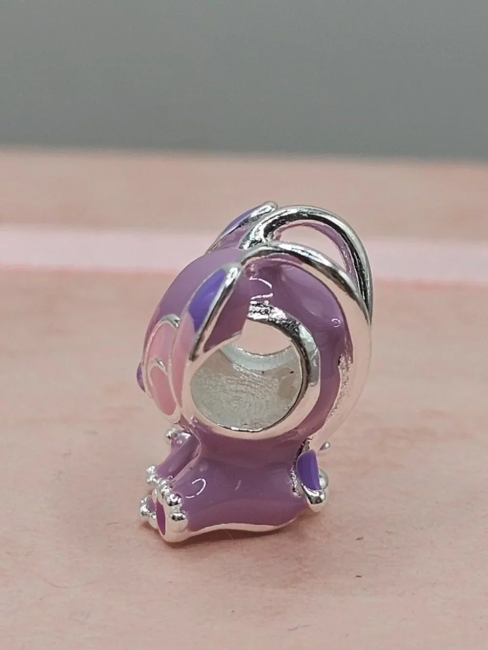 Sterling Silver 925 Disney Full-Body Angel from Stitch Charm